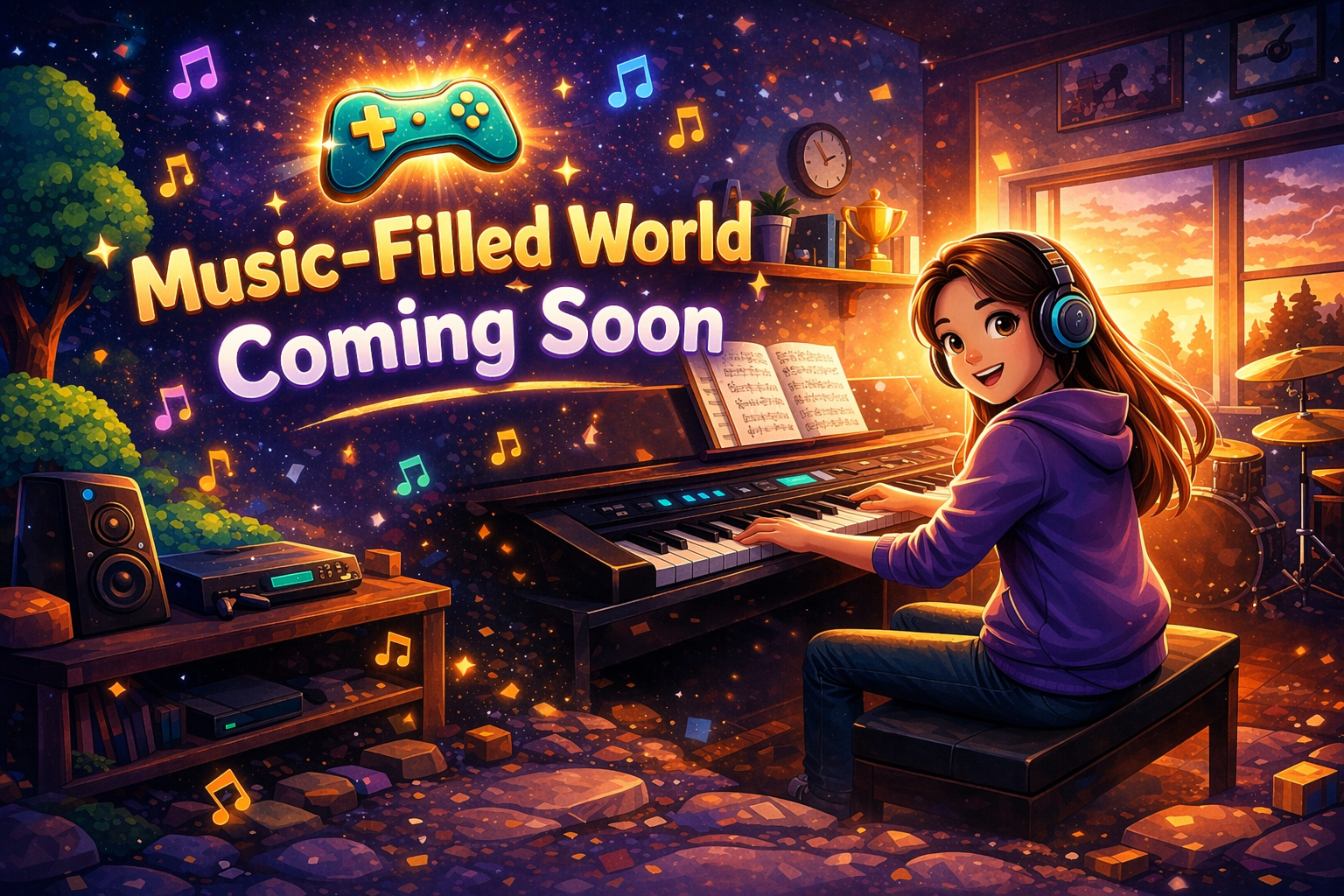 Music-Filled World Coming Soon